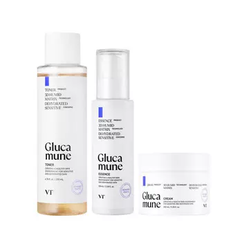 VT Глюкамун Тонер 200мл + Эссенция 100мл + Крем 100мл