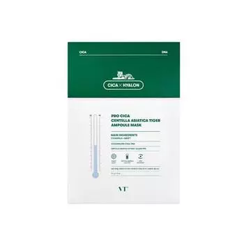 VT Pro Cica Centella Asiatica Tiger Ampoule Mask 30 г * 5 шт.