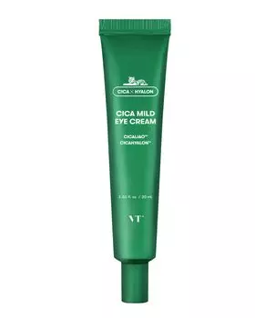 VTCOSMETICS Cica Mild Eye Cream 30 мл Увлажняющий Чувствительная кожа Уход за кожей вокруг глаз Морщины Упругость