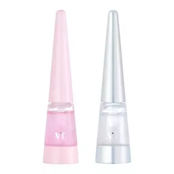 VTCOSMETICS Liedl S Lip Plumper Moisturizing Transparent Shiny Lip Gloss Korean Cosmetics 4.3g (Set (Crystal & Twinkle))