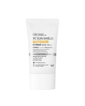VTCOSMETICS VC Sunshield UV Cream 50г Солнцезащитный крем для лица и тела Корейская косметика (SPF50 + / PA ++++) (на открытом воздухе)