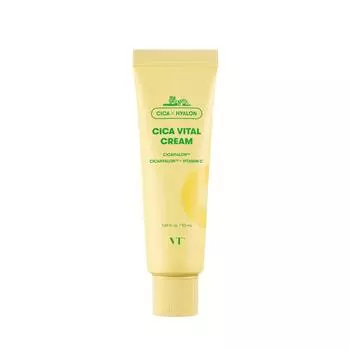 VTCOSMETICS VT CICA Крем 6 типов Увлажнение Чувствительная кожа Сухая кожа Уход за кожей Огрубевшая кожа Уход за кожей (Крем Vital)
