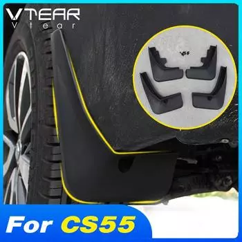 Vtear Fender анти-грязный чехол аксессуары вспышки брызговики защита от брызг отделка автомобиля внешние декоративные детали для Changan чёрный