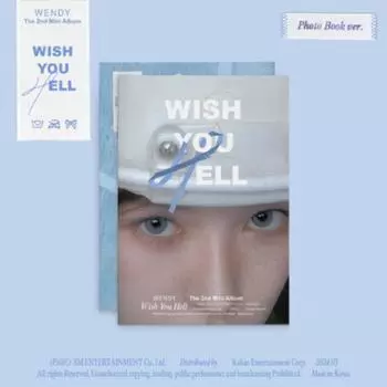 Второй мини-альбом Red Velvet WENDY Wish You Hell, фотокнига, версия.