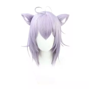 VTuber Hololive Nijisanji Косплей Парик на Хэллоуин [молочное время] (Нэкомата Окаю)