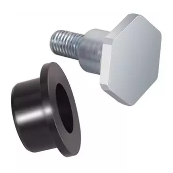 Втулка рукоятки с комплектом болтов Подходит для Wacker WP1540 WP1550 (Новый стиль) виброплита