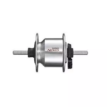 Втулка SHIMANO Динамо C дюймовая Серебряная 28H Гайка Тип ADHC2100NCFS ALIVIO DH-C2100 (20-24 совместимый) J2-A 6V-0.9W СТАРЫЙ93мм