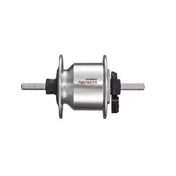 Втулка SHIMANO Динамо C дюймовая Серебряная 28H Гайка Тип ADHC2100NCFS ALIVIO DH-C2100 (20-24 совместимый) J2-A 6V-0.9W СТАРЫЙ93мм