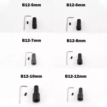 Втулка вала двигателя B12 5/6/7/8/10/12 мм для фрезерного станка 8mm