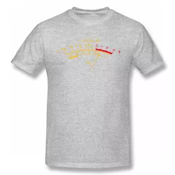 Vu Meter Винтажная аналоговая футболка для мужчин/женщин, высококачественная хлопковая летняя футболка с коротким рукавом, графическая футболка, брендовая футболка, подарочный топ S белый