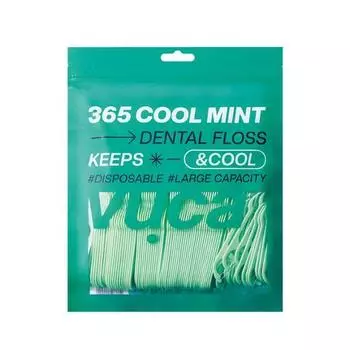 vuca 365 Cool Mint Dental Floss, 365 pieces 365 vuca Cool Mint Dental Floss 10,900 won