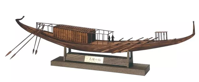 Вуди Джо Первый набор для сборки деревянной модели SOLAR BOAT 1/72