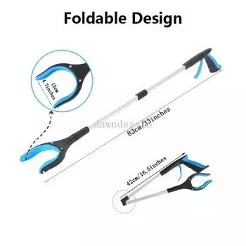 Vuilnisophaalgrijper Met 360 ° Roterende Clip, 32-дюймовый Lichtgewicht Heavy Duty Ouderen Grijper Grijper Ouderen Grijgereedscha