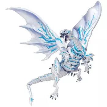 Vulcanlog 013 Rebo Alternative White Dragon Subwhite Dragon PVC ABS окрашенная подвижная фигурка Yu-Gi-Oh! Голубоглазый Голубоглазый Немасштабируемый &