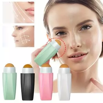 Вулканический камень, абсорбирующий масло, шарик, абсорбирующий масло, не удаляет макияж, абсорбирующий масло для лица, портативный, освежающий, контроль масла, влажность чёрный