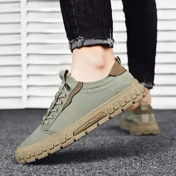 Вулканизированная обувь для мужчин, повседневные кроссовки без застежек, мужские тенденции 2024 года, рабочая, обычная, осенняя, дышащая, стильная и дешевая на распродаже 39