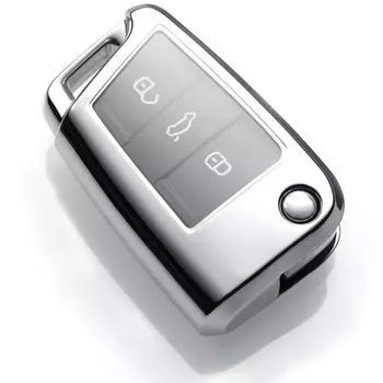 VW Volkswagen Эксклюзивный чехол для ключей Натуральная кожа Брелок Жук Golf Polo Polo Passat