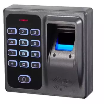 Ввод пароля Автономный чип дверной карты Устройство считывания магнитных полос Биометрическая машина контроля доступа по отпечаткам пальцев