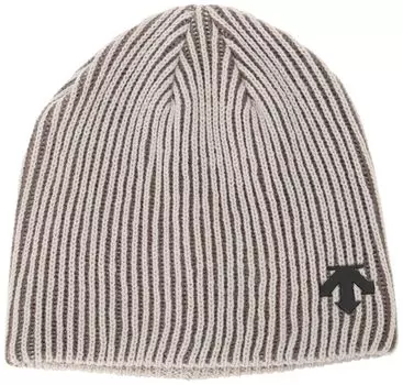 ВЯЗАНАЯ КАПЮШОНКА Вязаная теплая, потеющая, быстро впитывающая, антибактериальная и не пропускающая запахи, ребристая, холодная DWBWJC61 LGY [DESCENTE] Кепка, удерживающая, впитывающая, сухая, устойчивая, стильная,