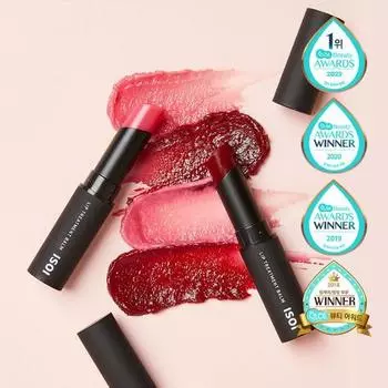 Выберите 1 из 2 бальзамов для губ isoi pure red