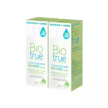Выберите 1 из 2 планов Biotrue большой емкости 500ml+500ml