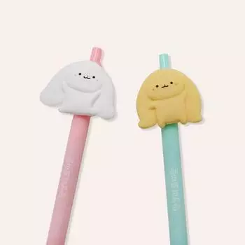 Выберите 1 из 2 видов гелевых ручек Jelly Crew Mangsangri Rabbit (Мангбунги/Танбунги), популярная фраза в Корее Tanboongi gel pen