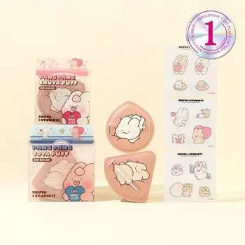 Выберите 1 из 2 видов слоек Шуя/Тоя (3 случайных типа наклеек Shuya Toya) Pang Pang King Puff (Shuya Toya Edition)