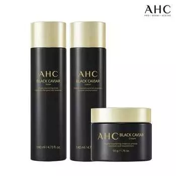 Выберите 1 из 3 основных продуктов Black Caviar (тонер/лосьон/крем) Black Caviar Toner 140ml