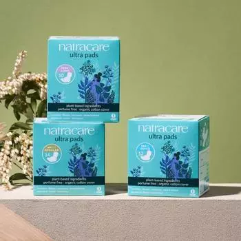 Выберите 1 из 3 прокладок NatraCare Ultra (малый 14P / средний 12P / большой 10P),Корейские женские товары Ultra Wing Medium 12P