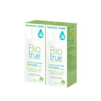 Выберите 1 из 3 специальных упаковок Biotrue большой емкости Biotrue 300ml+300ml