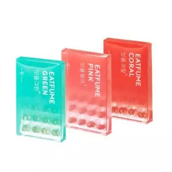 Выберите 1 из 3 видов дыма (зеленый/розовый/коралловый) Green (mint flavor)