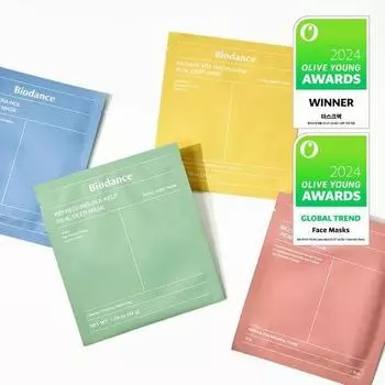 Выберите 1 из 4 масок Biodance Real Deep 1 Bio Collagen Real Deep Mask