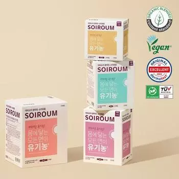 Выберите 1 из 4 Soirum Premium Pure Cottons Soirom Pure Cotton Long Liner 20P