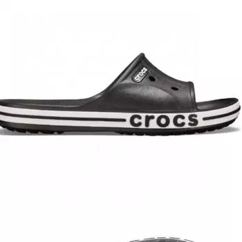 Выберите 1 из 4 типов горок Bayaband, представленных Crocs 01 BLACKWHITE Z066 M4W6 230