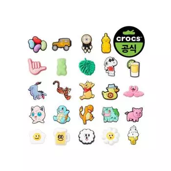 Выберите 1 из 78 видов Crocs Gibbitz 01 jelly candy 23SF10011768