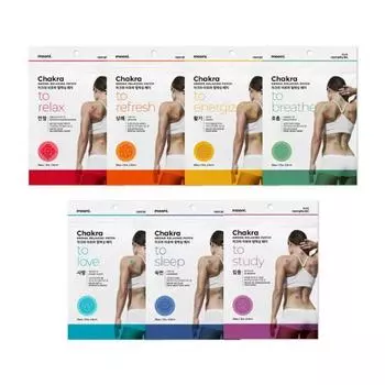 Выберите 1 из 7 расслабляющих пластырей Chakra Aroma orange to refresh