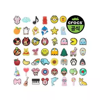 Выберите 1 из 92 видов Crocs Gibbitz 81 Bling Bling Lightning 21SF10008481