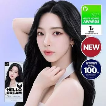 Выберите 1 из 9 видов Mise-en-scne New Hello Cream, краски для волос №1 5CB Cool Brown
