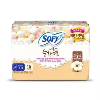 Выберите 2 вида мягкой лапши Sophy Body Fit My Body (Средний 18P / Большой 16P) Large 16P