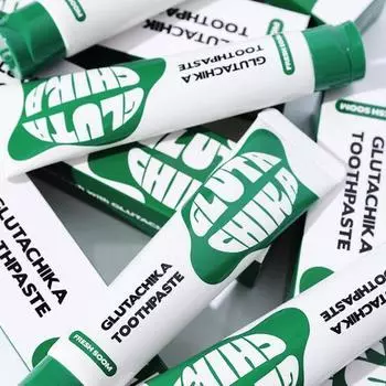 Выберите 2 вида зубной пасты Glutachika для освежения дыхания (Свежий 80г / Белый 70г) Fresh Soom Toothpaste 80g 11,000 won