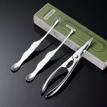 Выберите инструмент для поедания крабов из нержавеющей стали 304, крабовые клешни, домашняя утолщенная игла для крабов, многоцелевые ножницы для крабов, ресторанные крабовые палочки