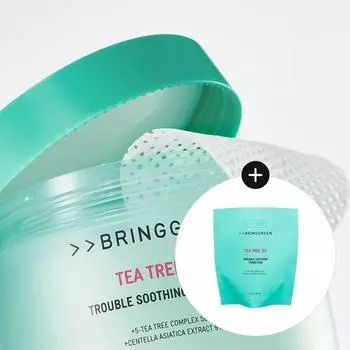 Выберите план пополнения запаса картриджей Bring Green Moisturizing Toner Pads 80 sheets (+80 refills)