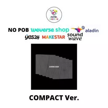 Выберите POB COMPACT Ver LE SSERAFIM 5-й мини-альбом HOT No POB Random