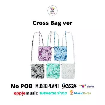 Выберите Сумку через плечо POB NJ X MURAKAMI в версии NewJeans Supernatural No POB Random