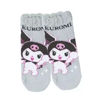 Выбираемый короткий 1 Cinnamoroll Hello Kitty My Melody Kikirara Kuromi Goods 15см 16см 17см 18см 19см 20см 23см 24см 25см Kuromi Черный см [Sanrio]