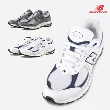 Выбрать 2 кроссовки New Balance 2002 Indigo White Grey для мужчин и женщин 01M2002RHQ/220