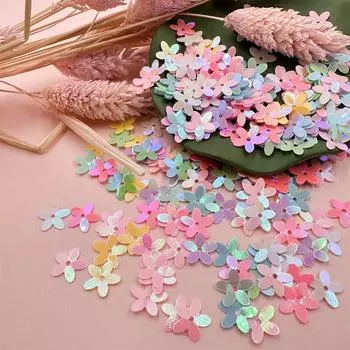 Выдалбливаемая нашивка из ПВХ, модные ювелирные аксессуары, 11 мм, 1000 шт., фантомные сливовые аксессуары с блестками из бисера фиолетовый