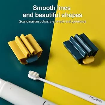 Выдавливатель для зубной пасты Держатель для зубной пасты Уход за полостью рта Инструменты для ванной комнаты Тюбик Косметический пресс Очищающее средство для лица Роликовый дозатор для выдавливания