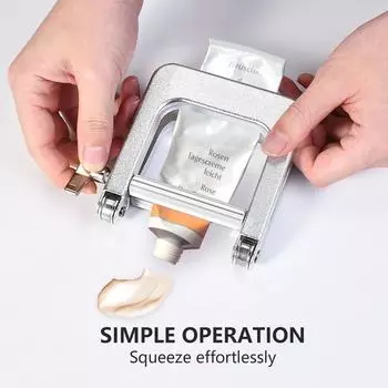 Выдавливатель зубной пасты в тюбике, алюминиевая большая ручка, держатель для экструдера мази, подставка, выдавливатель для тюбика, роликовый дозатор, инструмент для ванной комнаты