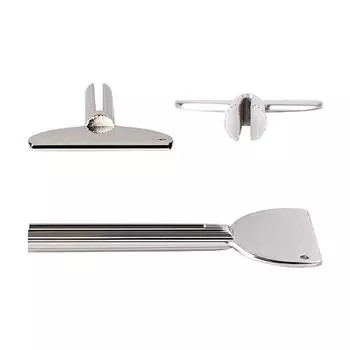 Выдавливатели зубной пасты из нержавеющей стали Выдавливатель пасты Инструмент для зубной пасты Мазь Ручка Выдавливатель пасты Парикмахерское дело